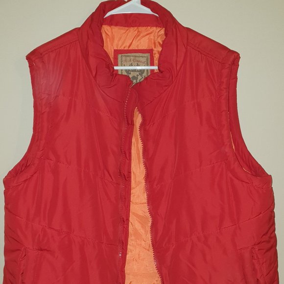 RED CAMEL | Red Camel Puffer Vest - Picture 1 of 5